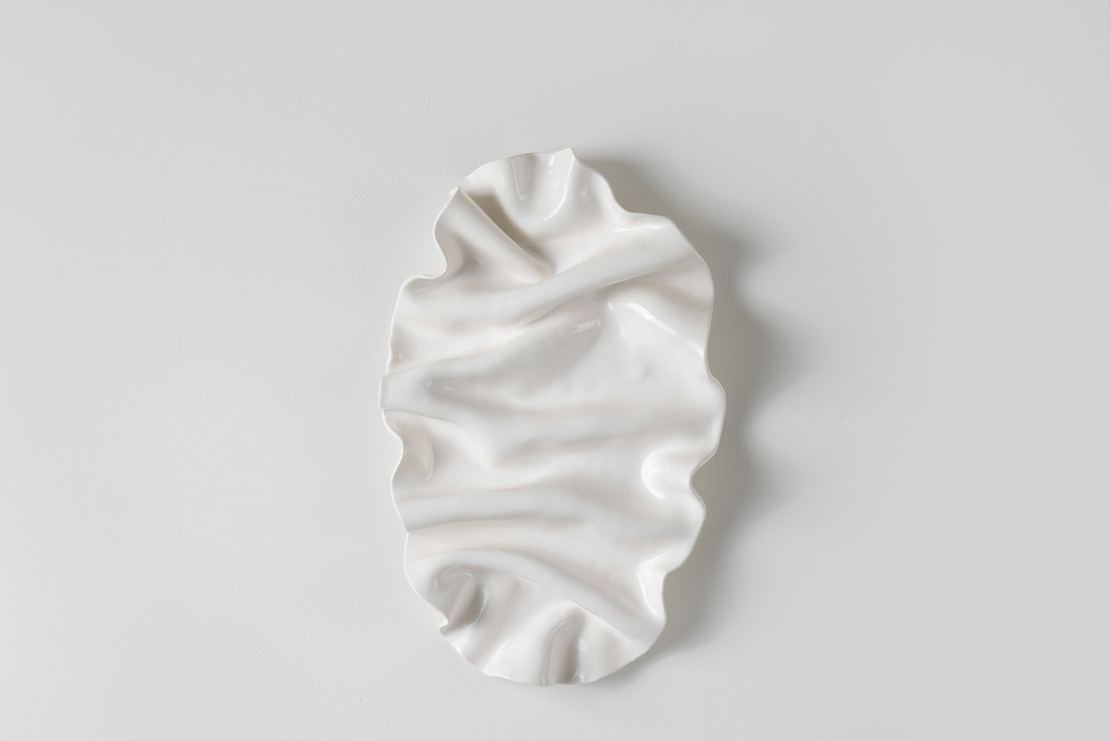 Wall Sculpture Gloss White